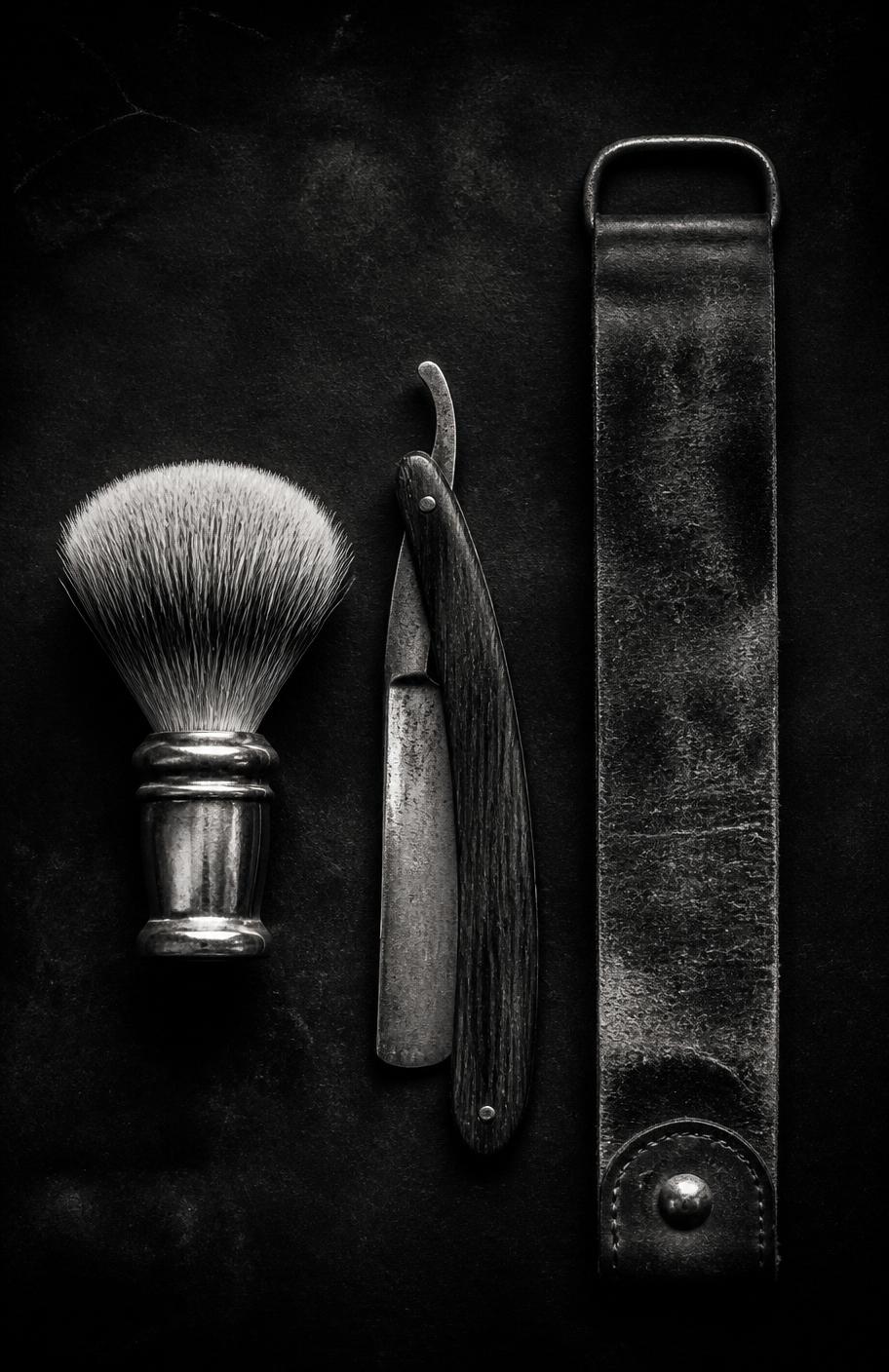 Traditional barber tools